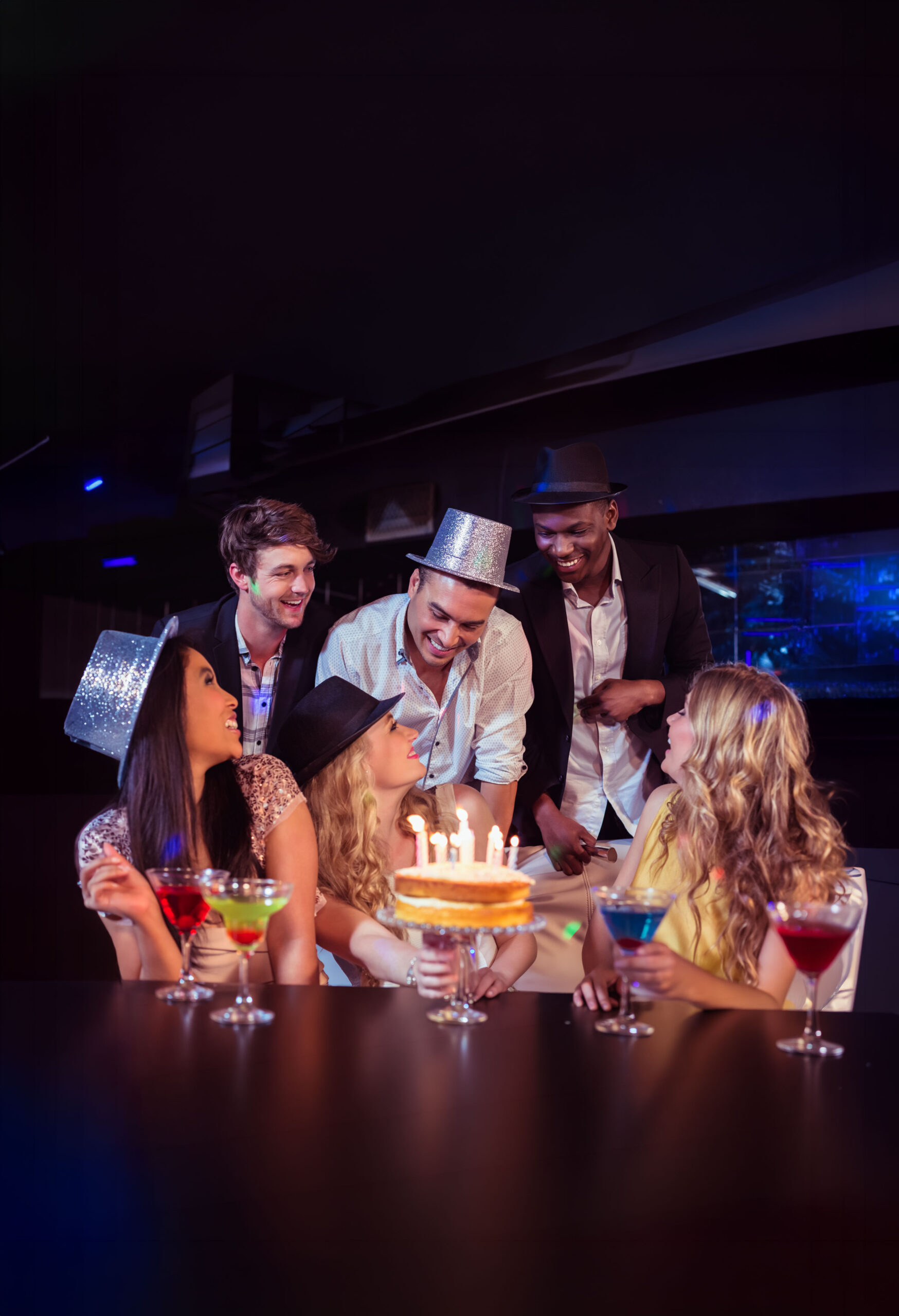Private birthday party room at Les Trois Monkeys