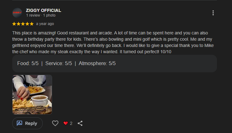Google Review 1