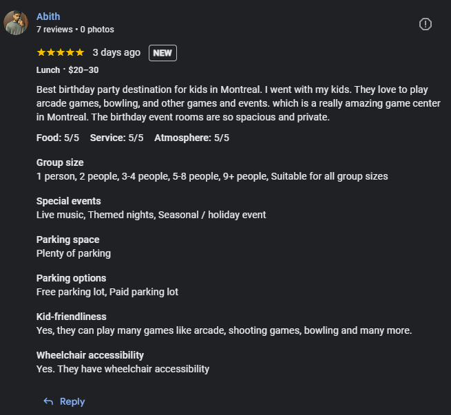 Google Review 1